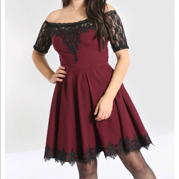 NWT Hell Bunny Amara Mini Dress - Picture 2 of 11